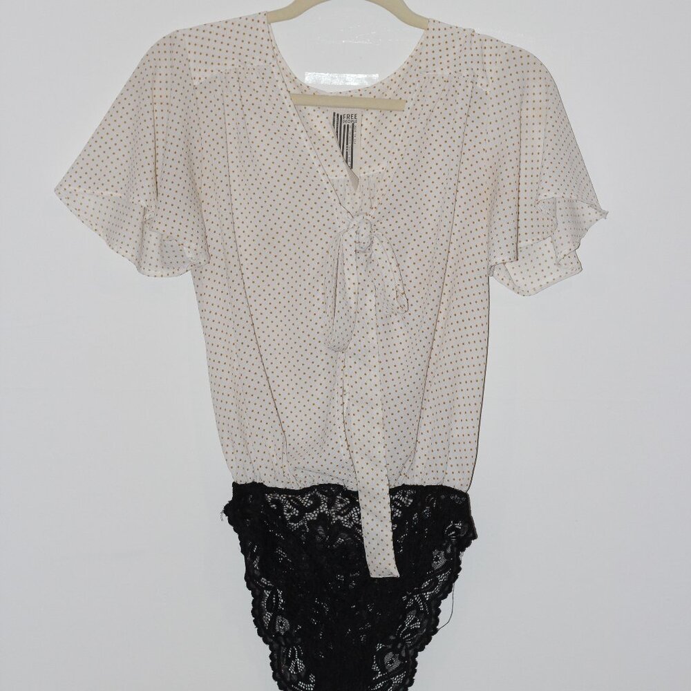 Free People Tie Bodysuit